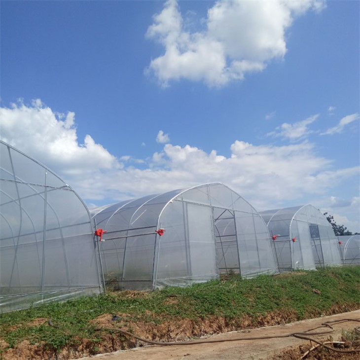 Plastic film met één span